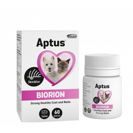 APTUS® BIORION tabletki 60 szt. 14g (wzmocnienie dla matowej sierści, suchej skóry itd)